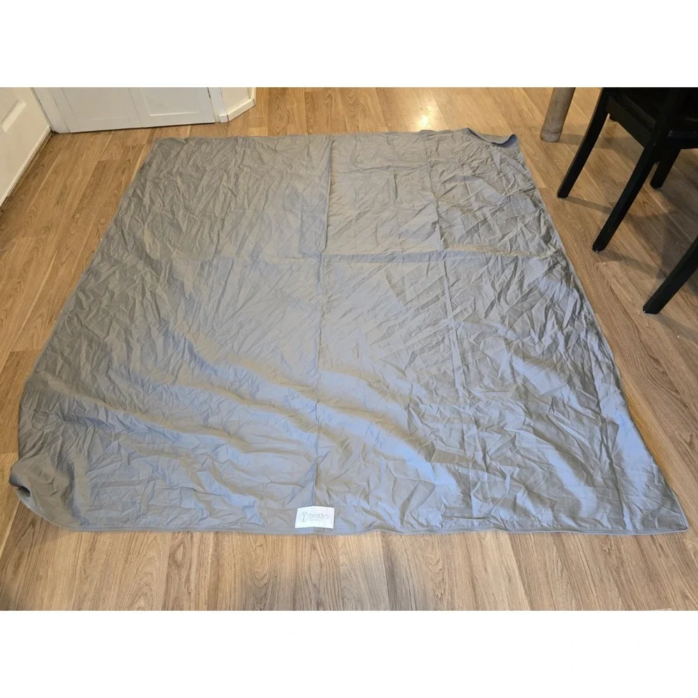 Beddys RV King Zipbase Sheet Set 5 Piece In Stone Gray Zipper Bedding Bamboo